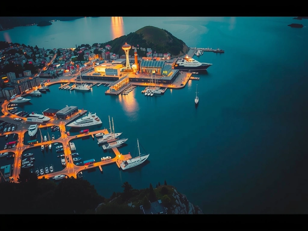 Wellington city lights